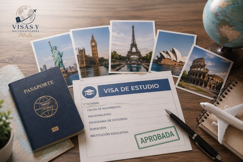 Visa de estudio aprobada — Visas y Nacionalidades Mila